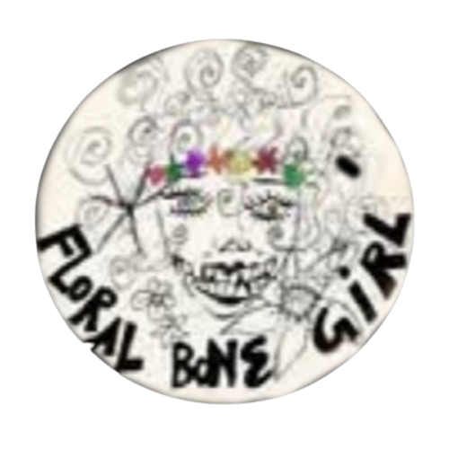 Floral Bone Girl Logo